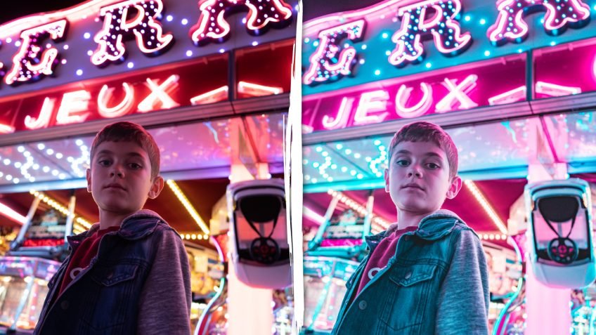 Preset Lightroom Pink & blue gratuit à télécharger